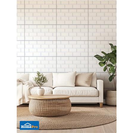 กระเบื้องผนัง 30x60 ซม. DURAGRES เมซ บริค ไวท์ A 0.9 ตร.ม._2