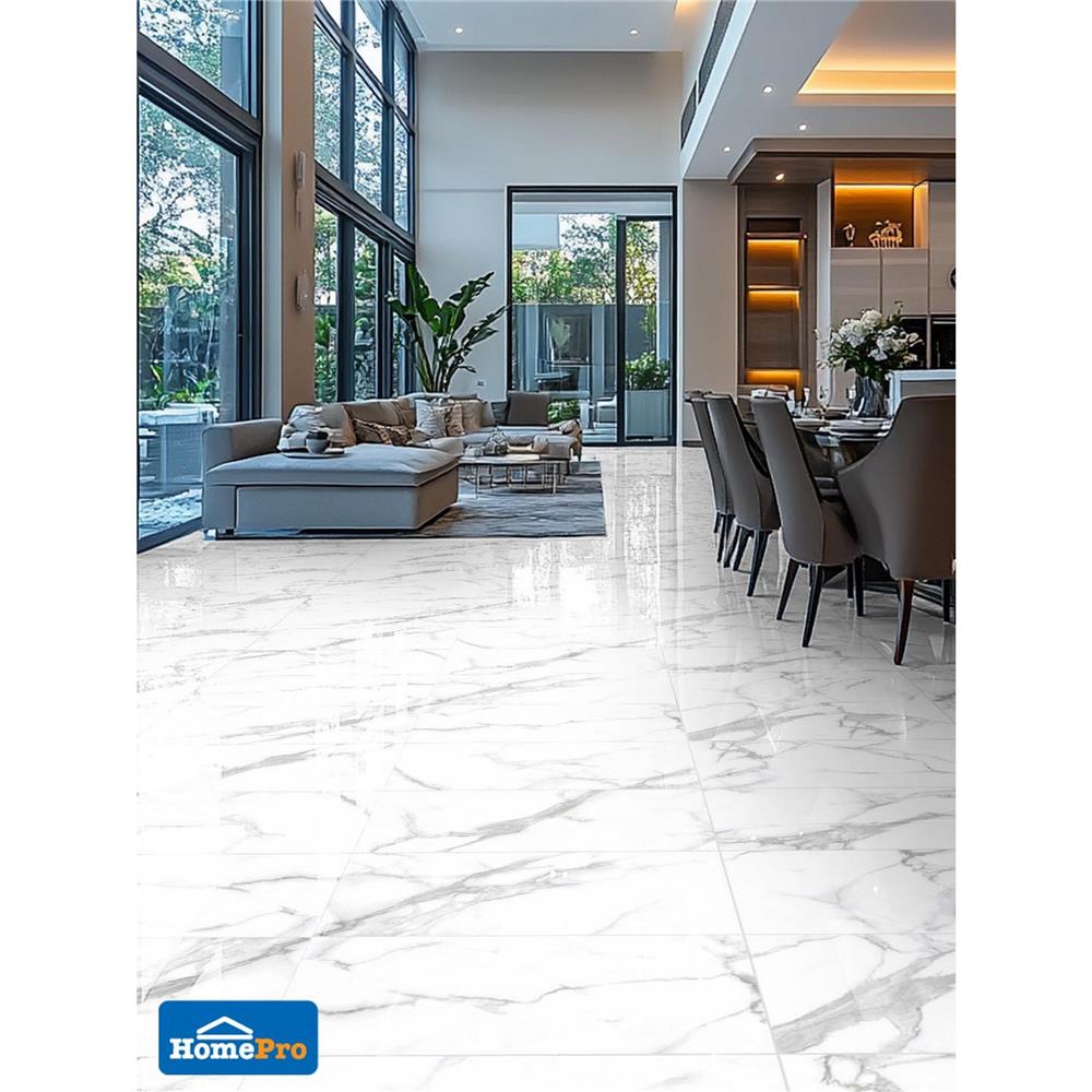 กระเบื้องพื้นพอร์ซเลน 60x120 ซม. DURAGRES อาร์ทิโค่ ขาว A 1.44 ตร.ม.