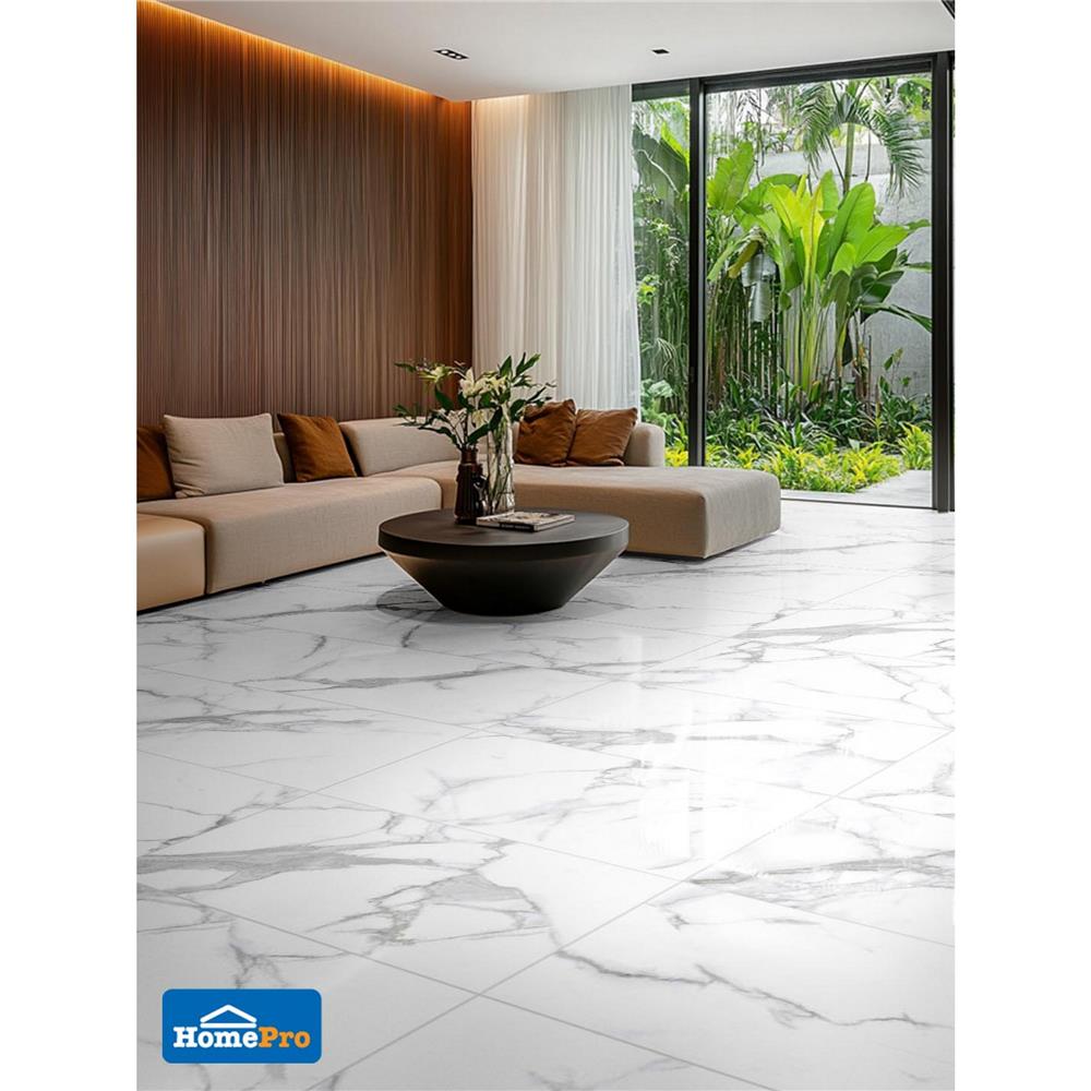 กระเบื้องพื้นพอร์ซเลน 60x120 ซม. DURAGRES อาร์ทิโค่ ขาว A 1.44 ตร.ม.