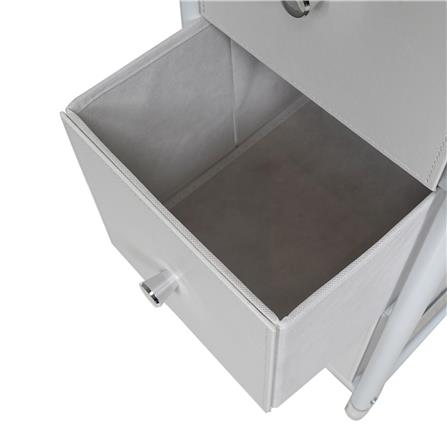 ชั้นลิ้นชักหนัง 4 ชั้น STACKO LUZZO 29X35X98.7 ซม. สีขาว_4