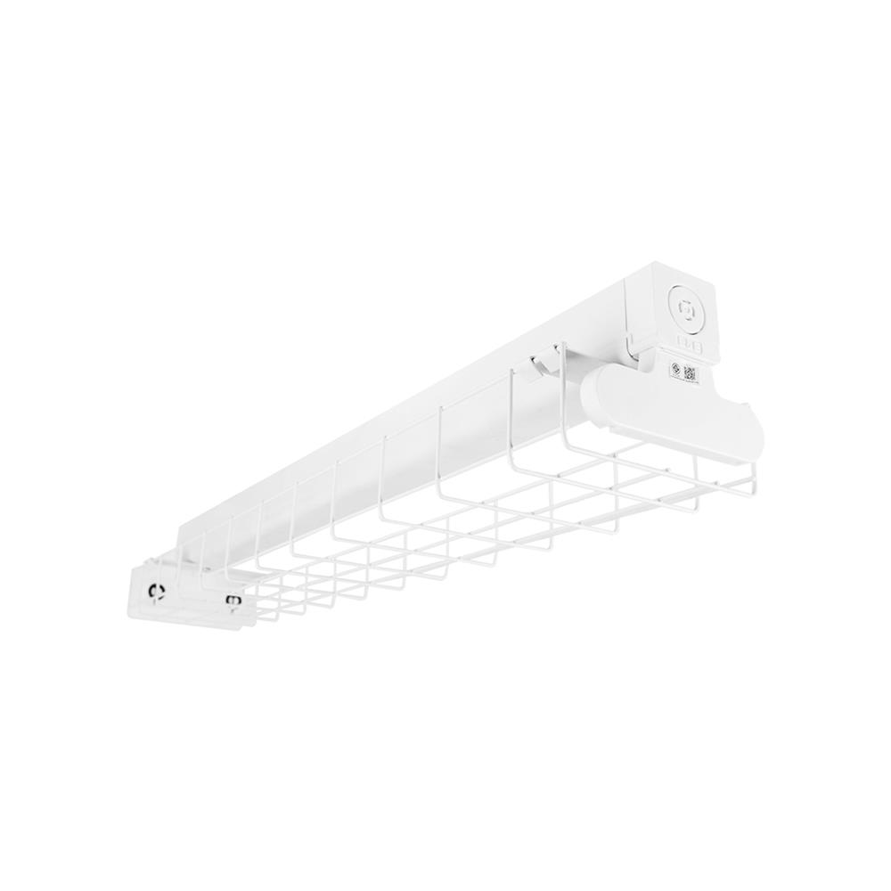 โคมตะแกรงติดลอย L&E 9J-01037 2x600 มม. สีขาว