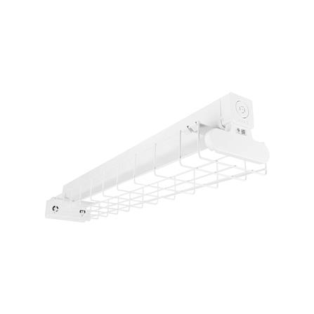 โคมตะแกรงติดลอย L&E 9J-01037 2x600 มม. สีขาว_0