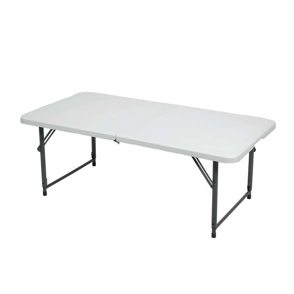 โต๊ะพับอเนกประสงค์ HDPE ME LIVING 120 ซม. สีขาว
