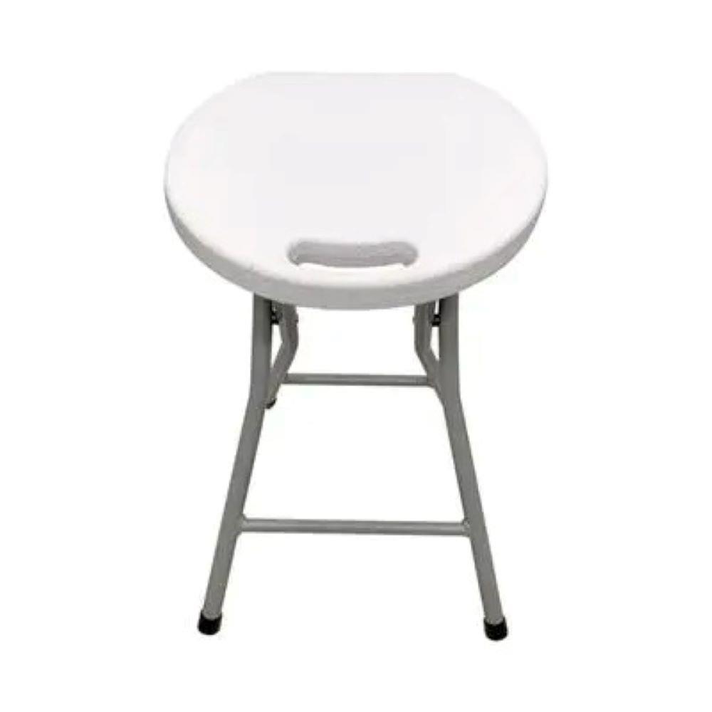 เก้าอี้พับ ME LIVING HDPE สีขาว_1