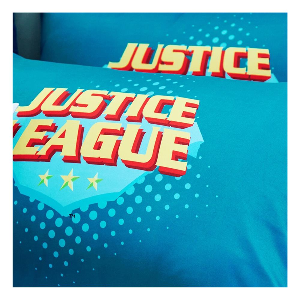 ชุดผ้าปูที่นอน 5 ฟุต (ชุด 6 ชิ้น) PREMIER SATIN JUSTICE LEAGUE FJ001
