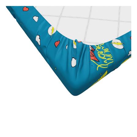 ชุดผ้าปูที่นอน 5 ฟุต (ชุด 6 ชิ้น) PREMIER SATIN JUSTICE LEAGUE FJ001_2