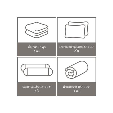 ชุดผ้าปูที่นอน 6 ฟุต (ชุด 6 ชิ้น) PREMIER SATIN JUSTICE LEAGUE FJ001_5