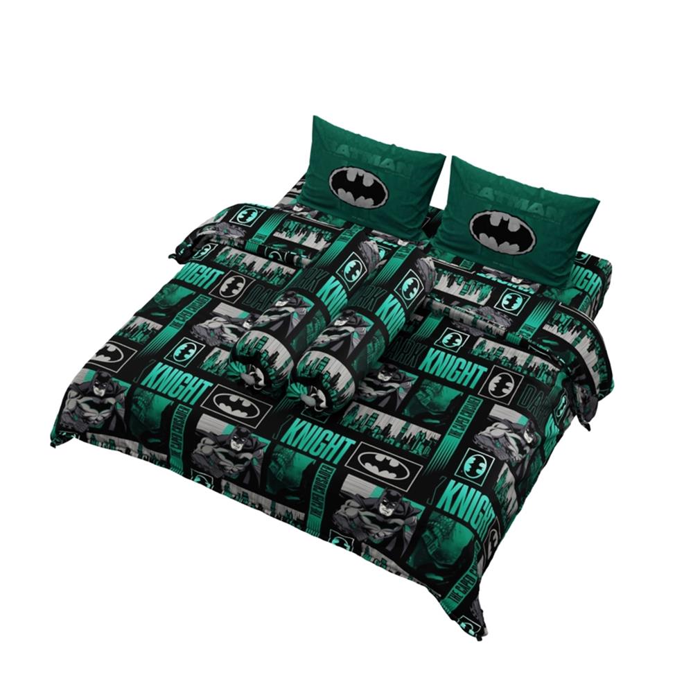 ชุดผ้าปูที่นอน 6 ฟุต (ชุด 6 ชิ้น) PREMIER SATIN BATMAN FJ004