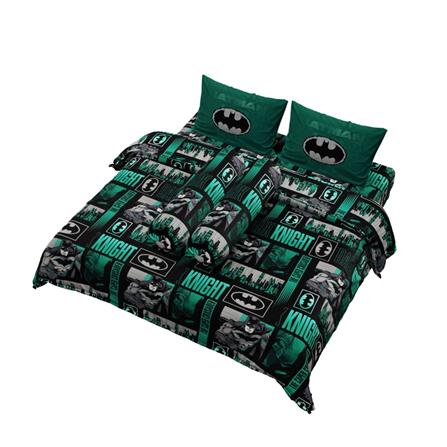 ชุดผ้าปูที่นอน 6 ฟุต (ชุด 6 ชิ้น) PREMIER SATIN BATMAN FJ004_1