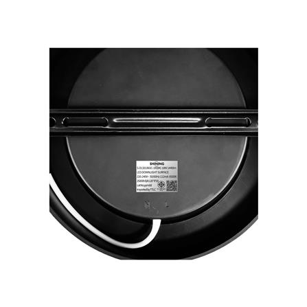 ดาวน์ไลท์ LED SHINING S-DLS01865C-1R(BK) 8 นิ้ว 18 วัตต์ DAYLIGHT สีดำ_8