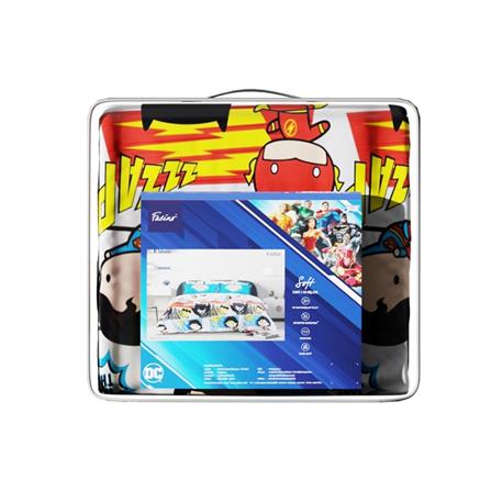 ชุดผ้าปูที่นอน 5 ฟุต (ชุด 6 ชิ้น) PREMIER SATIN JUSTICE LEAGUE FJ002_4