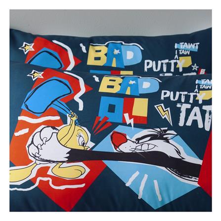 ชุดผ้าปูที่นอน 6 ฟุต (ชุด 6 ชิ้น) PREMIER SATIN LOONEY TUNES TJ009_3