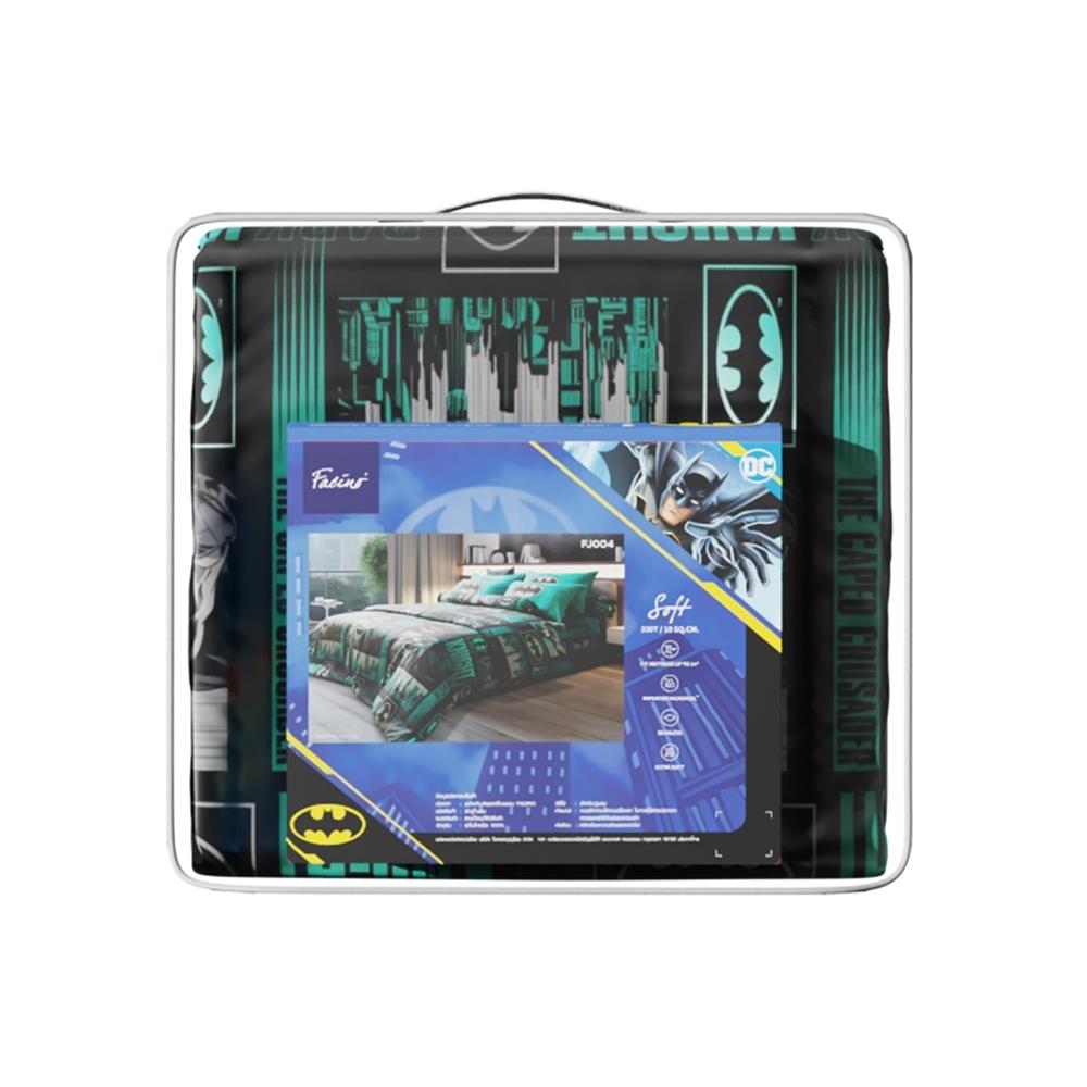ชุดผ้าปูที่นอน 5 ฟุต (ชุด 6 ชิ้น) PREMIER SATIN ฺBATMAN FJ004