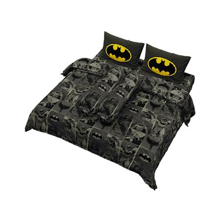 ชุดผ้าปูที่นอน 5 ฟุต (ชุด 6 ชิ้น) PREMIER SATIN ฺBATMAN FJ005_1