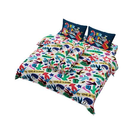 ชุดผ้าปูที่นอน 6 ฟุต (ชุด 6 ชิ้น) PREMIER SATIN LOONEY TUNES FJ010_1