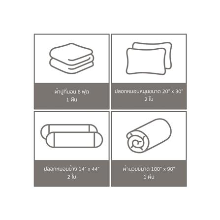 ชุดผ้าปูที่นอน 6 ฟุต (ชุด 6 ชิ้น) PREMIER SATIN JUSTICE LEAGUE FJ002_5