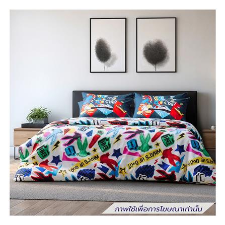ชุดผ้าปูที่นอน 3.5 ฟุต (จำนวน 3 ชิ้น) PREMIER SATIN LOONEY TUNES FJ010_0