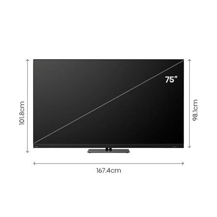 มินิแอลอีดีทีวี 75 นิ้ว TOSHIBA (4K, MINI LED, VIDAA) 75Z870NP_3