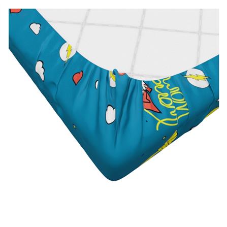 ชุดผ้าปูที่นอน 3.5 ฟุต (จำนวน 3 ชิ้น) PREMIER SATIN JUSTICE LEAGUE FJ001_2