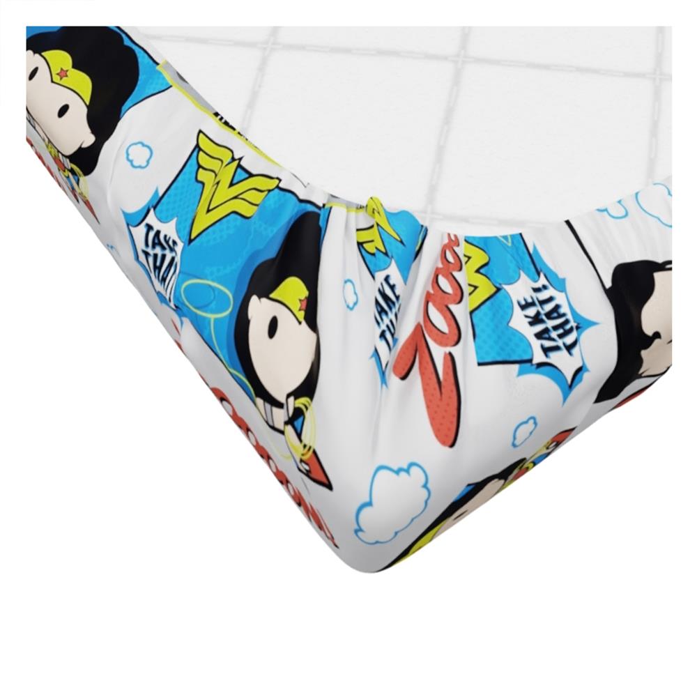 ชุดผ้าปูที่นอน 5 ฟุต (จำนวน 5 ชิ้น) PREMIER SATIN JUSTICE LEAGUE FJ002