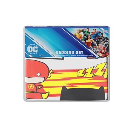 ชุดผ้าปูที่นอน 5 ฟุต (จำนวน 5 ชิ้น) PREMIER SATIN JUSTICE LEAGUE FJ002_4