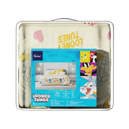 ชุดผ้าปูที่นอน 6 ฟุต (ชุด 6 ชิ้น) PREMIER SATIN TWEETYS FJ008_1