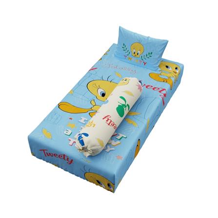 ชุดผ้าปูที่นอน 3.5 ฟุต (จำนวน 3 ชิ้น) PREMIER SATIN TWEETYS FJ006_1