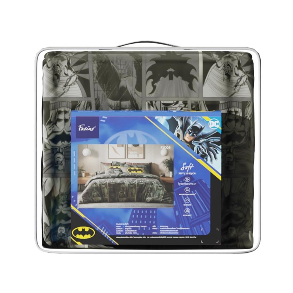 ชุดผ้าปูที่นอน 6 ฟุต (ชุด 6 ชิ้น) PREMIER SATIN BATMAN FJ005