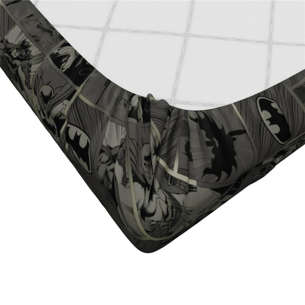 ชุดผ้าปูที่นอน 6 ฟุต (จำนวน 5 ชิ้น) PREMIER SATIN BATMAN FJ005