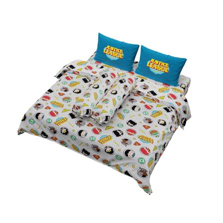 ชุดผ้าปูที่นอน 5 ฟุต (ชุด 6 ชิ้น) PREMIER SATIN BATMAN FJ003_1