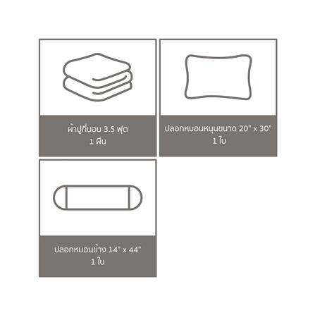 ชุดผ้าปูที่นอน 3.5 ฟุต (จำนวน 3 ชิ้น) PREMIER SATIN TWEETYS FJ008_5