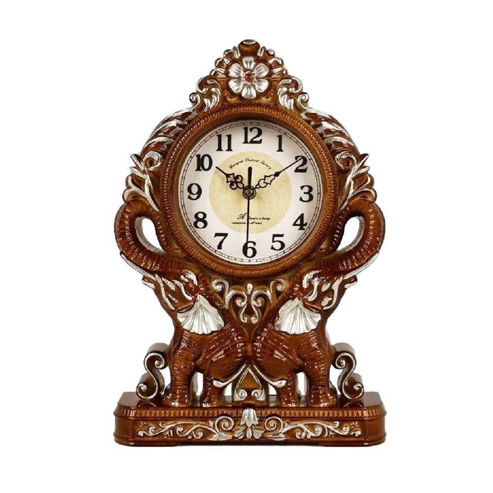 นาฬิกาตั้งโต๊ะ INTERY CT027C009_02 14.96 นิ้ว สีน้ำตาลเข้ม_1