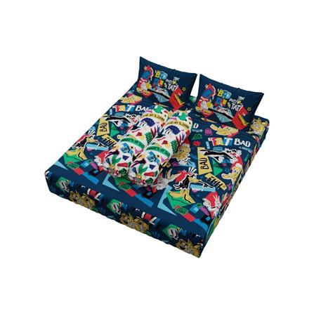 ชุดผ้าปูที่นอน 6 ฟุต (จำนวน 5 ชิ้น) PREMIER SATIN LOONEY TUNES FJ009_1