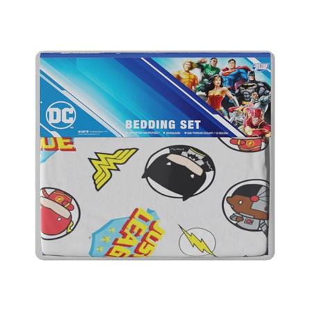 ชุดผ้าปูที่นอน 5 ฟุต (จำนวน 5 ชิ้น) PREMIER SATIN JUSTICE LEAGUE FJ003_4