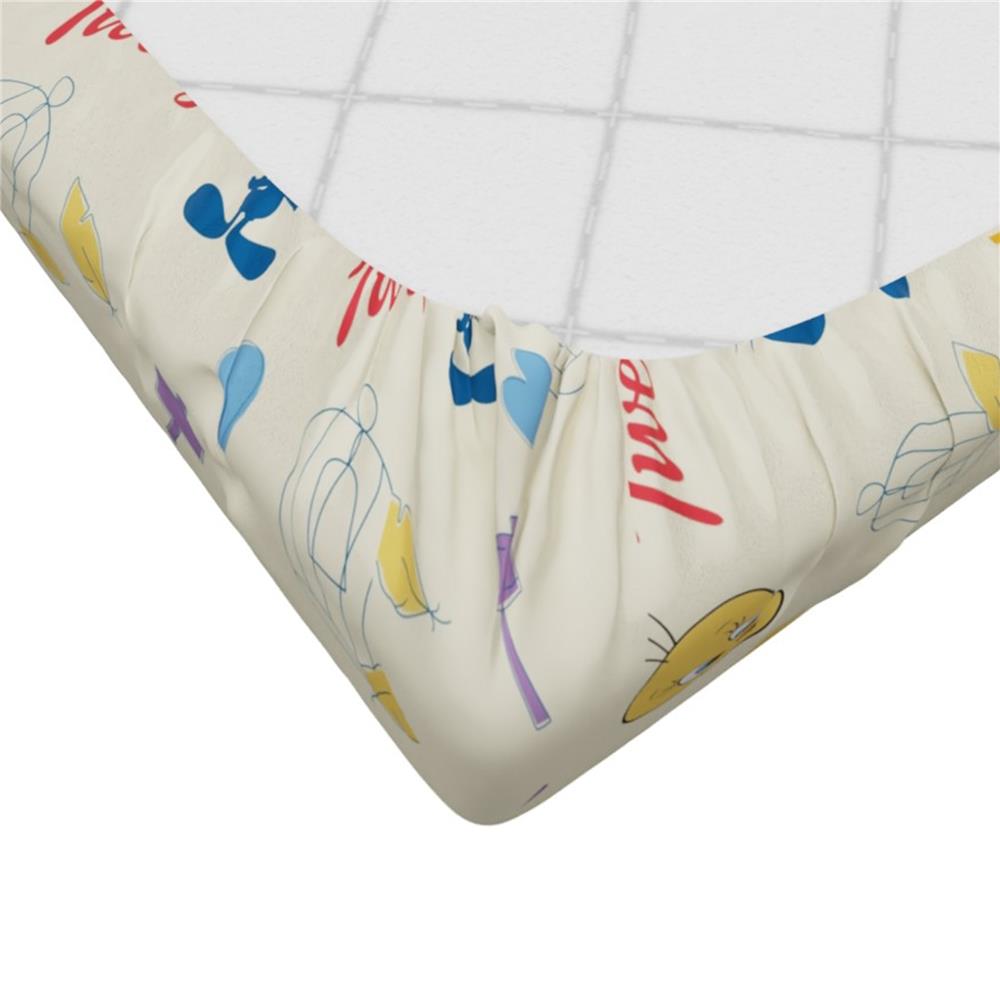 ชุดผ้าปูที่นอน 6 ฟุต (จำนวน 5 ชิ้น) PREMIER SATIN TWEETYS FJ008