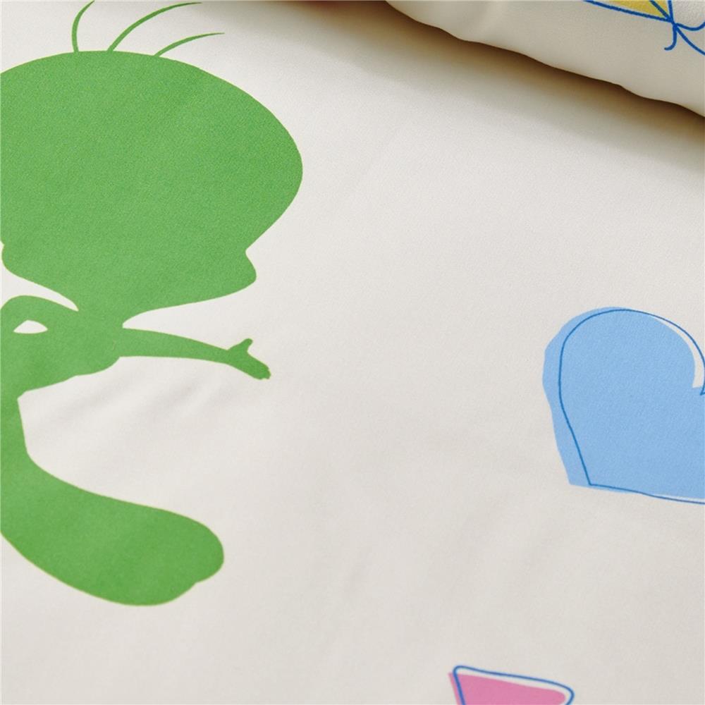 ชุดผ้าปูที่นอน 6 ฟุต (จำนวน 5 ชิ้น) PREMIER SATIN TWEETYS FJ008