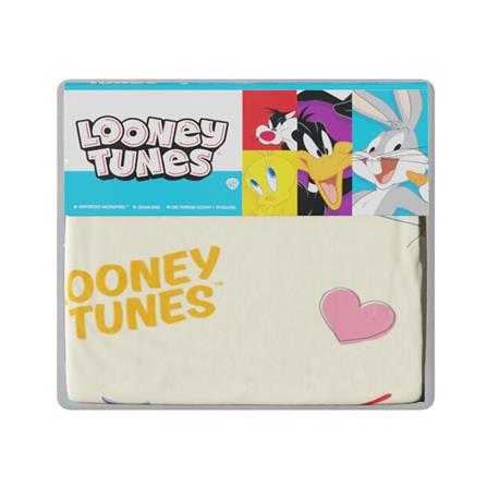 ชุดผ้าปูที่นอน 6 ฟุต (จำนวน 5 ชิ้น) PREMIER SATIN TWEETYS FJ008_4