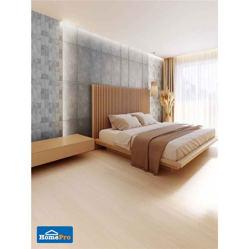 กระเบื้องผนัง 30x60 ซม. DURAGRES ทาร์ทูโฟ เกรย์ A 0.9 ตร.ม.