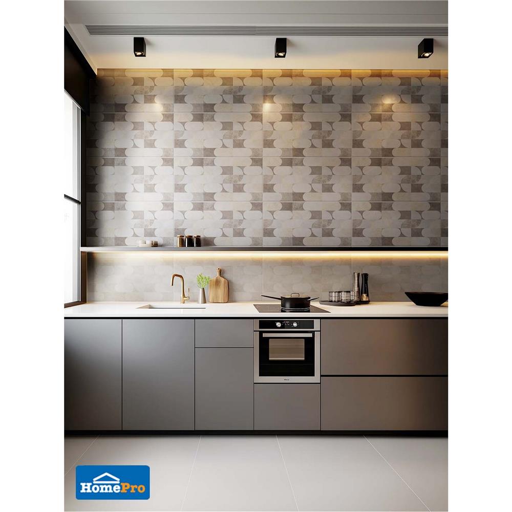 กระเบื้องผนัง 30x60 ซม. DURAGRES ทาร์ทูโฟ บราวน์ A 0.9 ตร.ม.