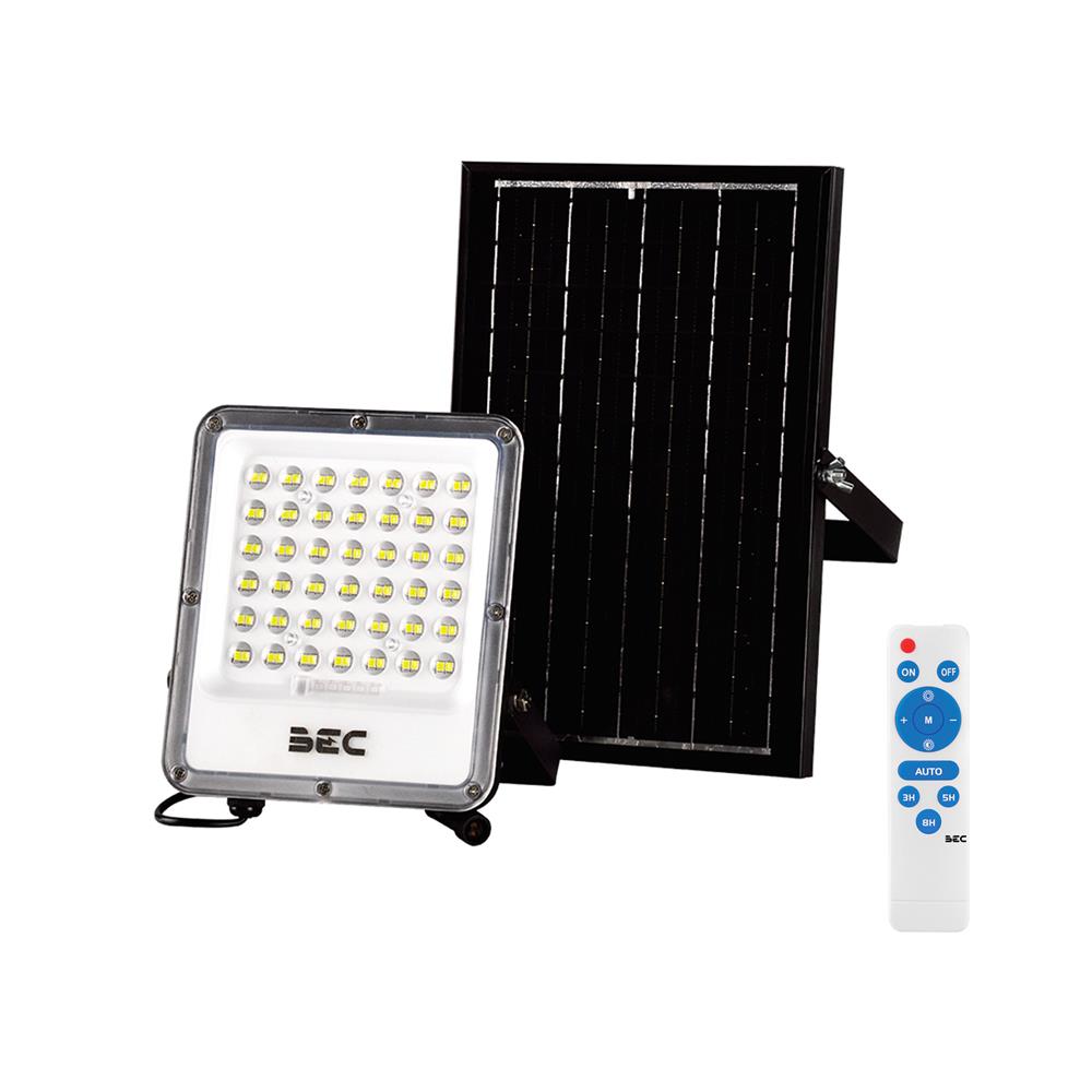 สปอตไลท์ SOLAR BEC APOLLO 100 วัตต์ DAYLIGHT สีดำ