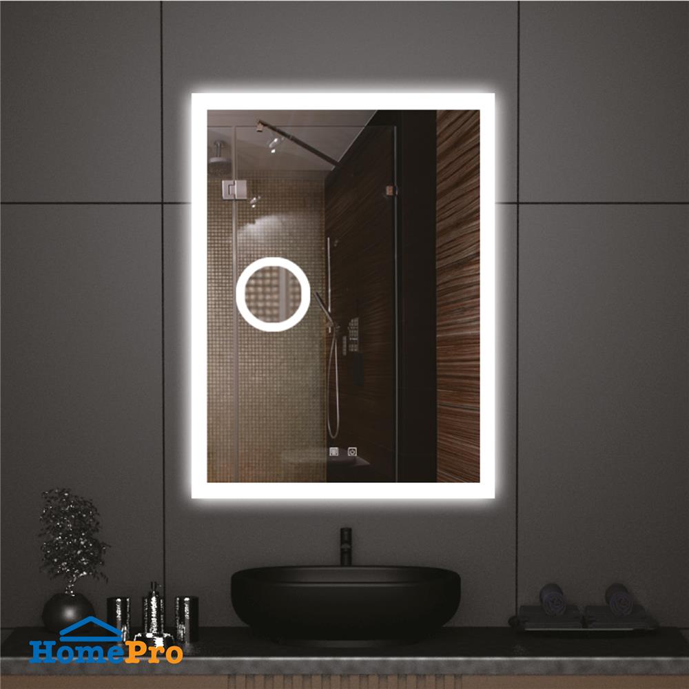 กระจกเงาตกแต่ง LED WSP MLD2-1 60x80 ซม.