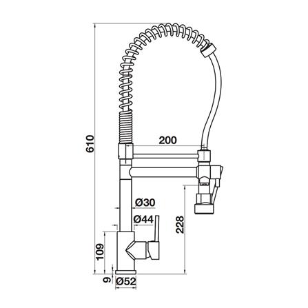 ก๊อกซิงค์ผสมเคาน์เตอร์ HAFELE 485.61.044_1