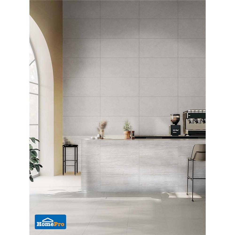 กระเบื้องผนัง 30x60 ซม. DURAGRES อะบอนโซ่ เกรย์ A 0.9 ตร.ม.