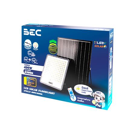 สปอตไลท์ SOLAR BEC APOLLO 400 วัตต์ DAYLIGHT สีดำ_5