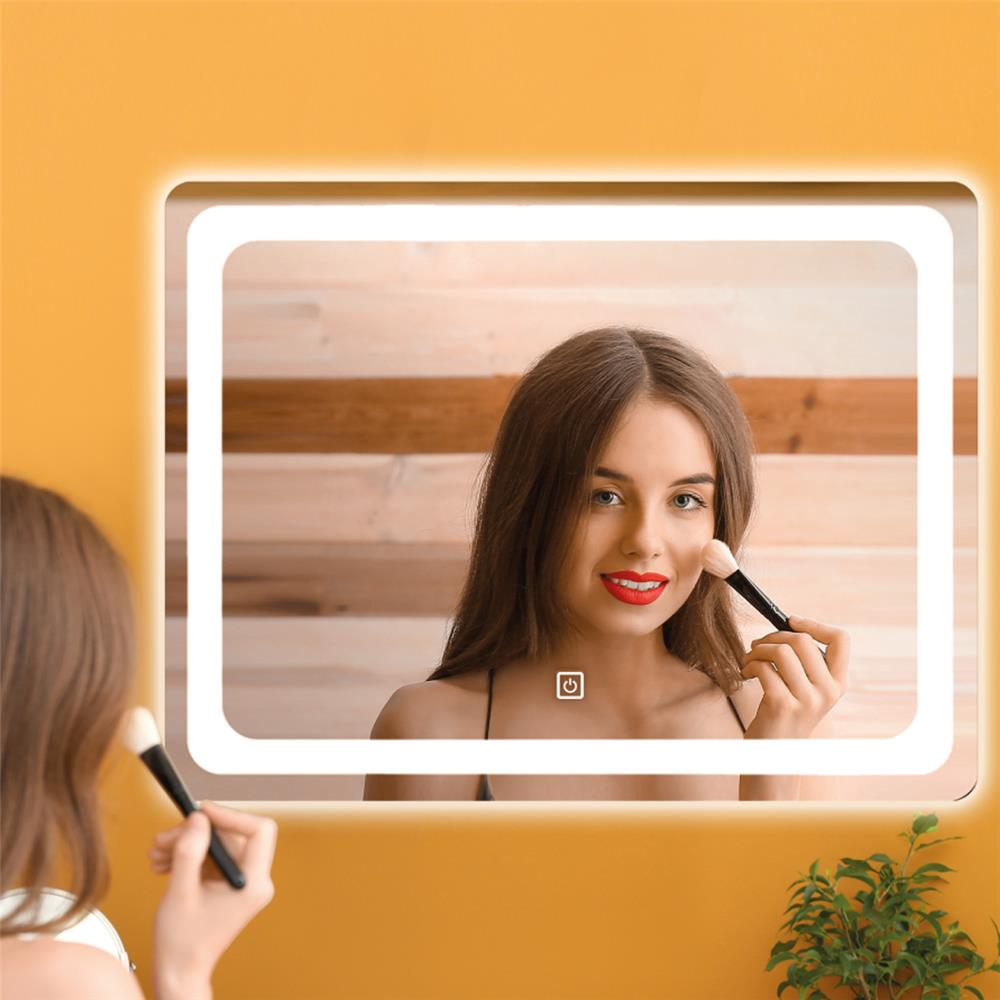 กระจกเงาตกแต่ง LED WSP MLD-4 80x60 ซม.