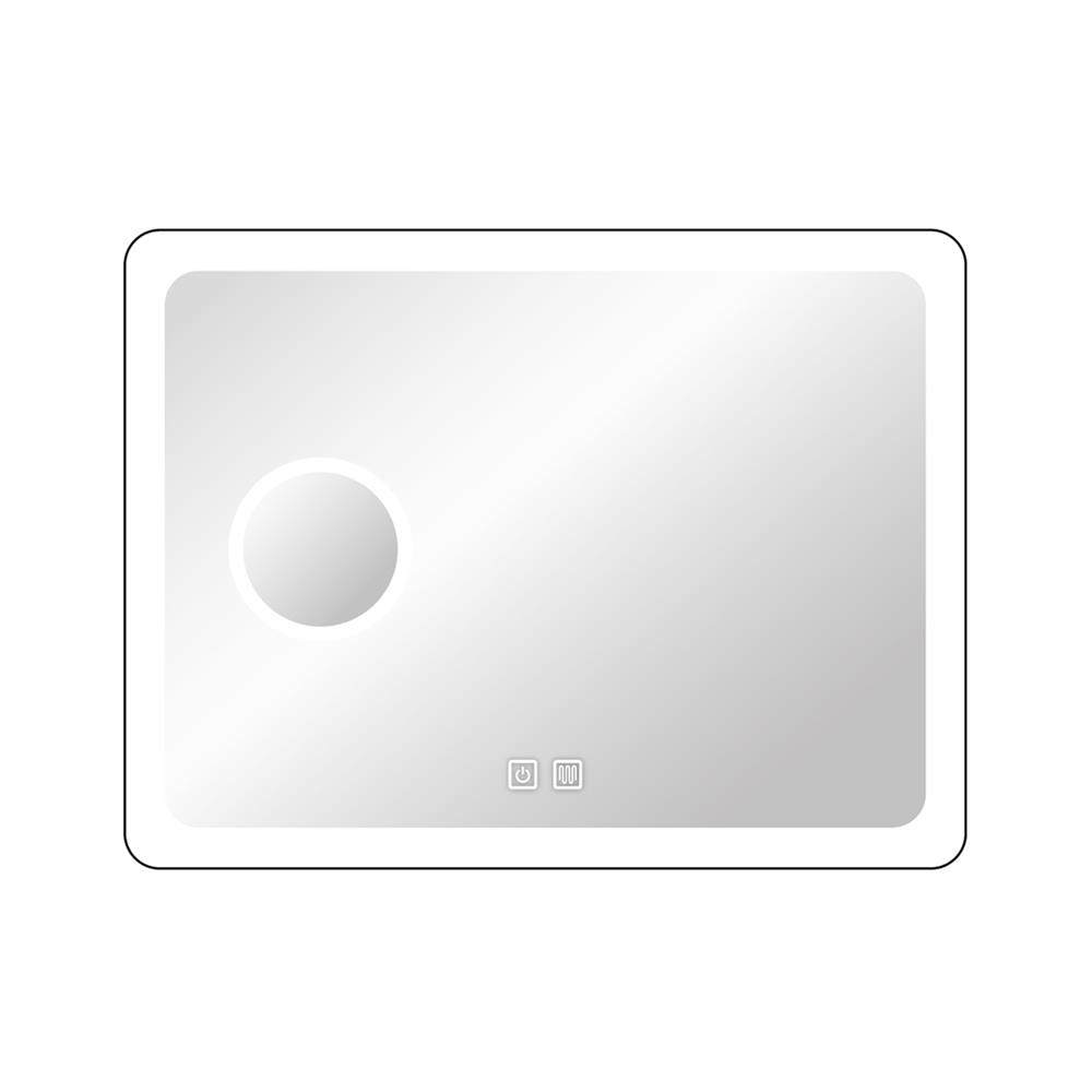 กระจกเงาตกแต่ง LED WSP MLD2-2 80x60 ซม.