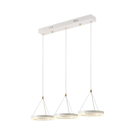 ไฟช่อ LED CARINI 4305L 21 วัตต์ DAYLIGHT/COOL WHITE/WARM WHITE สีทอง/ขาว 3 หัว_0