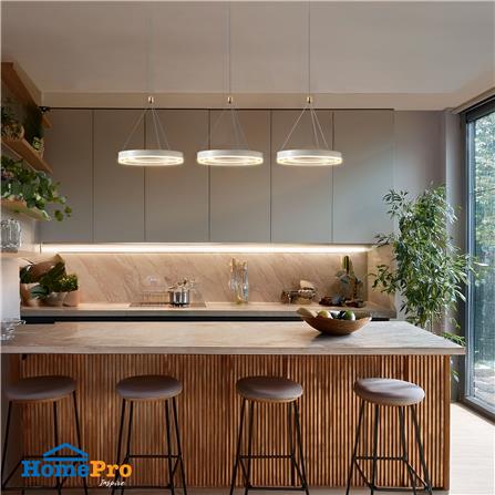 ไฟช่อ LED CARINI 4305L 21 วัตต์ DAYLIGHT/COOL WHITE/WARM WHITE สีทอง/ขาว 3 หัว_2