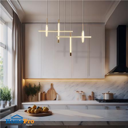 ไฟช่อ LED CARINI 3904 30 วัตต์ DAYLIGHT/COOL WHITE/WARM WHITE สีทอง/ขาว 4 หัว_2