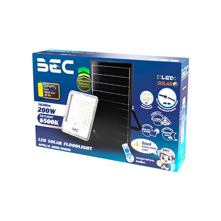 สปอตไลท์ SOLAR BEC APOLLO 200 วัตต์ DAYLIGHT สีดำ_5